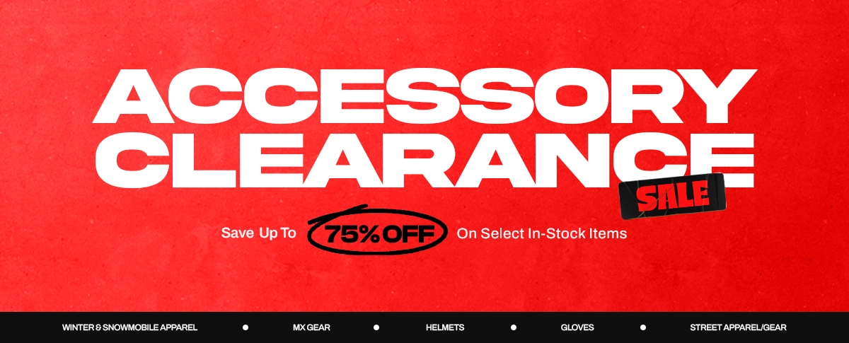 Accessory clearance sale